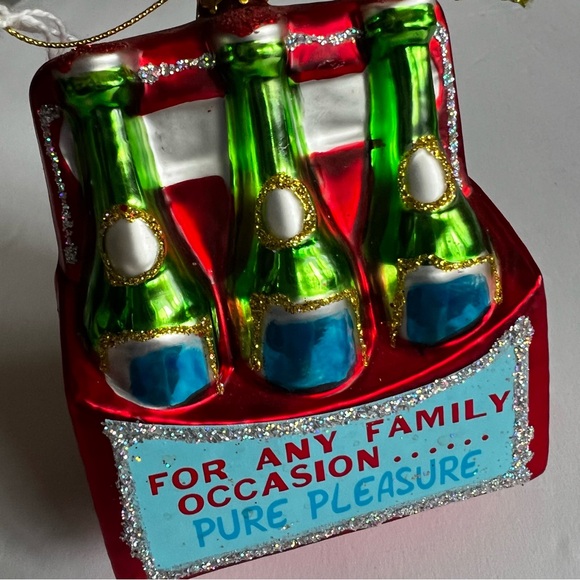 Old World Christmas Glass Ornament 6-Pack Ginger Beer New - Picture 1 of 11